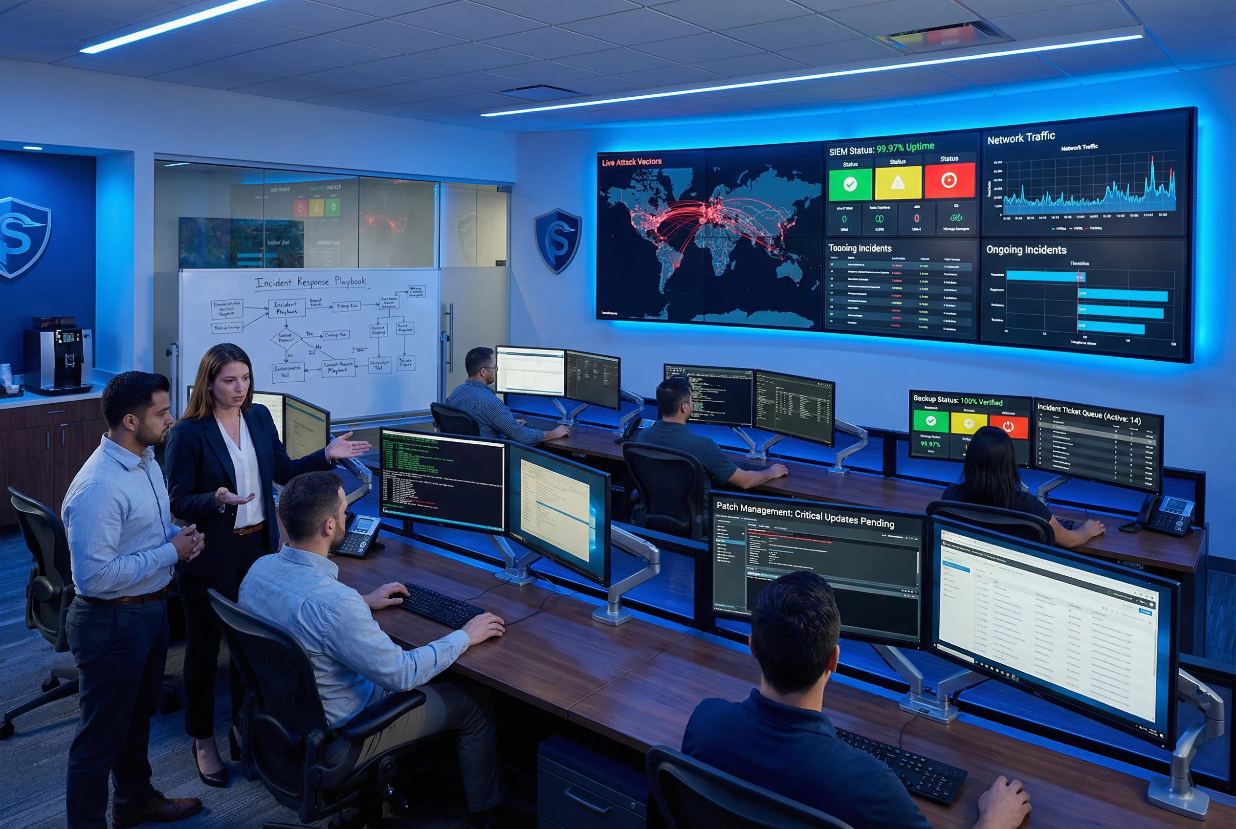 Security Operations Center - Active Operations and Maintenance