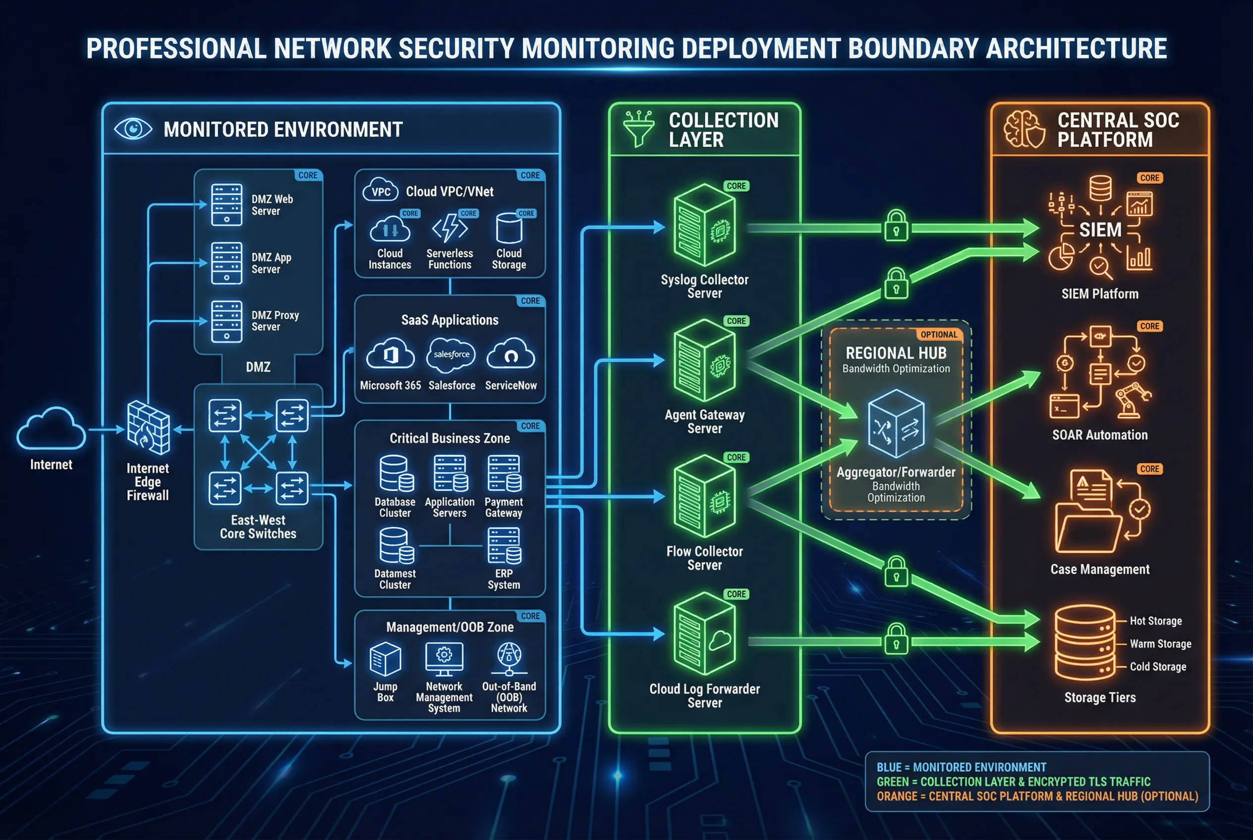 System Deployment Boundary Diagram